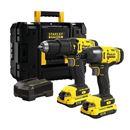 STANLEY SFMCK465D2T sada akku náradia kombo