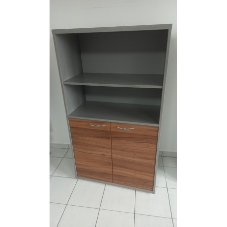 Skrinka 141,5 x 80 x 40,5 cm, 2-krídlová s poličkou, SKRINKA2KPT01 - POUŽITÝ TOVAR