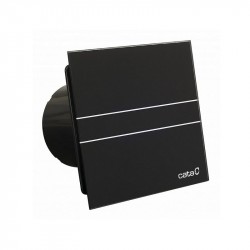 Cata E-100G kúpeľňový ventilátor, čierny sklenený kryt 00900402