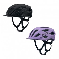 KELLYS DYNAMIC II prilba black M/L (55-58 cm) + DYNAMIC II prilba lilac purple S/M (52-55 cm)