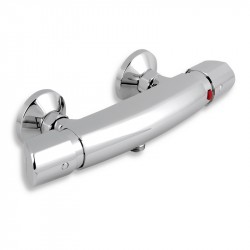 NOVASERVIS Metalia 57 nastenná sprchová termostatická batéria chróm 57961/1,0