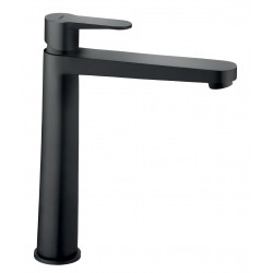 Novaservis Ferro Nostris umývadlová batéria vyvýšená s výpusťou Click-Clack, čierna matná BNS2LBL