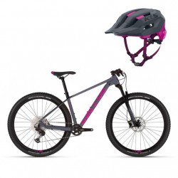 KELLYS MYSTERY 50 bicykel horský S 27,5 + prilba SHARP pink M/L 54-58cm