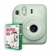 SET Fujifilm Instax Mini 12 GREEN/ZELENÝ + film INSTAX MINI GLOSSY (10/PK)