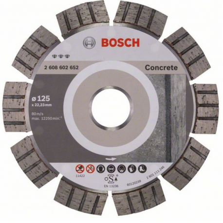 BOSCH 125 mm segment Best kotúč dia