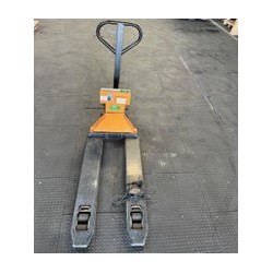 Paletový vozík s váhou a tlačiarňou - POUŽITÝ TOVAR