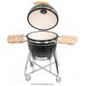 Gril Strend Pro Kamado Egg 26", čierny