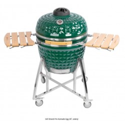 Gril Strend Pro Kamado Egg 26", zelený