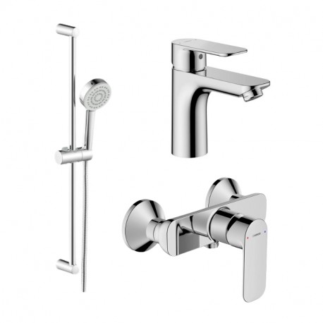 HANSA Basic sprchová batéria nástenná chróm 55450103