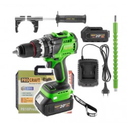 PROCRAFT PA18Pro BL1b-c skrutkovač akku