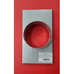 VÝUSTKA PRE KRBOVÚ MRIEŽKU 17X30, O125 MM, POZINK, 1730/125