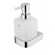 NIMCO NIKAU dávkovač mydla nádobka matné sklo 250 ml, pumpička mosadz/chróm NK 30031CT-26