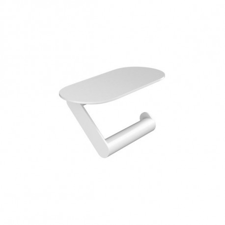 Hansgrohe WallStoris držiak toaletného papiera s poličkou matná biela 27928700 - ROZBALENÝ TOVAR