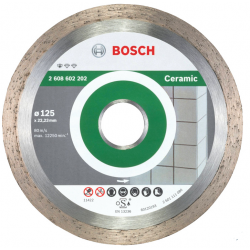 BOSCH 125 mm hladký kotúč dia