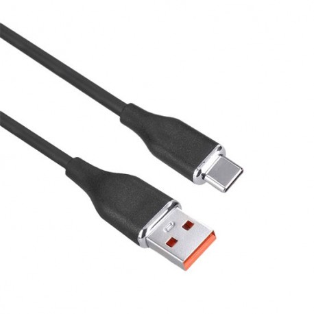 SOLIGHT USB-C kábel, USB 2.0 A konektor - USB-C 3.1 konektor, silikón, 0,5m