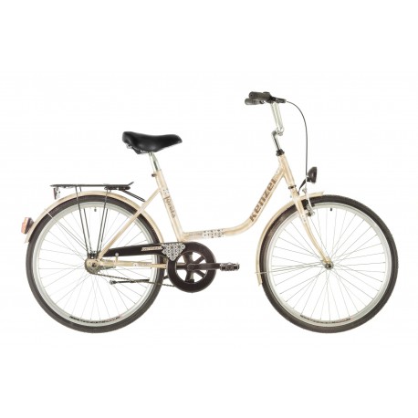 Mestský bicykel KENZEL LORETA beige 24" 2026