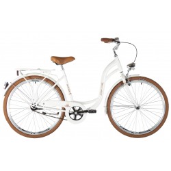Mestský bicykel KENZEL BELLISSIMA Ceremony 1spd white 26" 2026