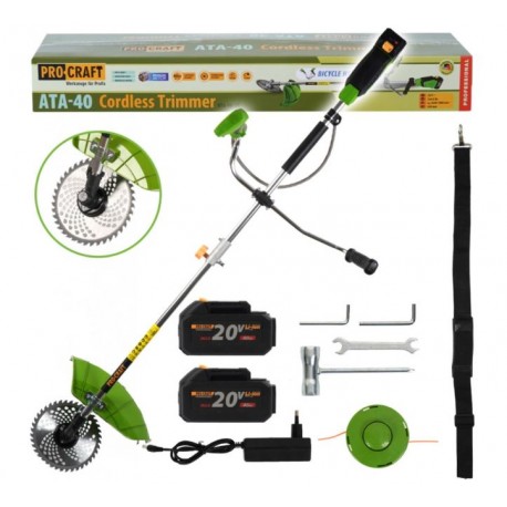 PROCRAFT ATA-40C riadidlá krovinorez akumulátorový