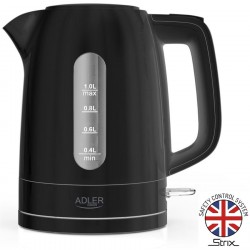 ADLER AD1380 čierna kanvica rýchlovarná