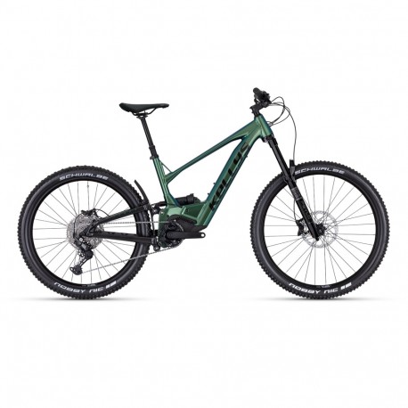 Pánsky horský elektrobicykel KELLYS Theos R30 P Magic Green S 29"/27.5" 725Wh 2025