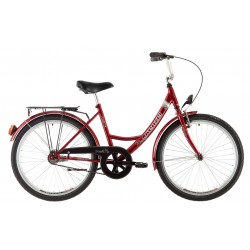 Mestský bicykel KENZEL MONIKA Ceremony 1spd bordo 24" 2026