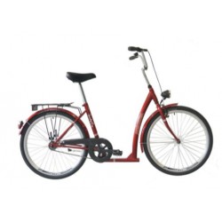 Mestský bicykel KENZEL SITNGO 1sp Bordo 26" 2026