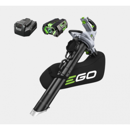 EGO POWER + LV5004E vysávač záhradný akumulátorový set 5,0Ah