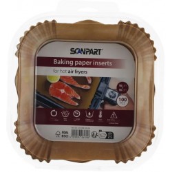 papier na pečenie ScanPart 16x16 cm 100ks