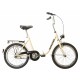 Mestský bicykel KENZEL CAMPING Ceremony 1spd Beige 20" 2026
