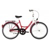 Mestský bicykel KENZEL MONIKA Ceremony 1spd biela / ferrari / sivá 24" 2026