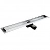 ACO sprchový žľab LH90 s horizontálnou prírubou celonerezový 64 x 885 mm, 413484
