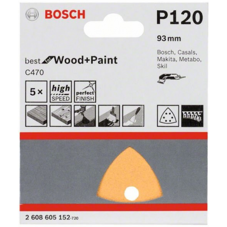 BOSCH 120z/5ks brusivo delta