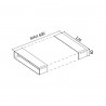 FABER 112.0280.685 FLEXIBLE CONNECTOR RF600 odvod pár