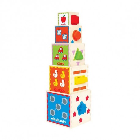 Hape pyramída Triedenie tvarov