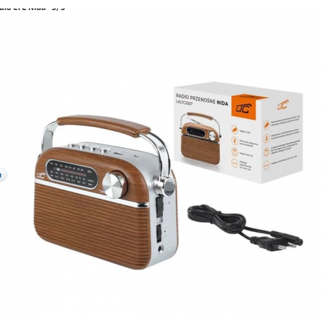 Rádio prenosné LTC Nida FM/BT/USB/SD