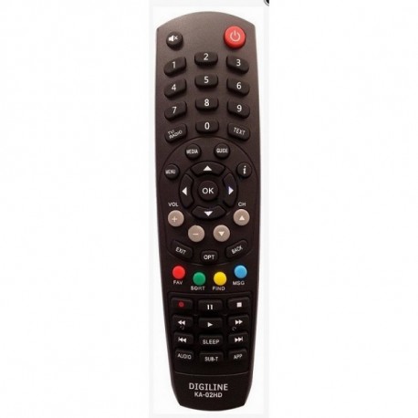 ovládač diaľkový KAON DIGILINE KA-02HD DIGI TV
