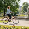 Mestský bicykel KENZEL LORETA bordo 24" 2026